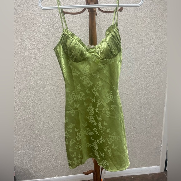 Pacsun LA Hearts Ruched Bustier Slip Dress - Picture 2 of 5